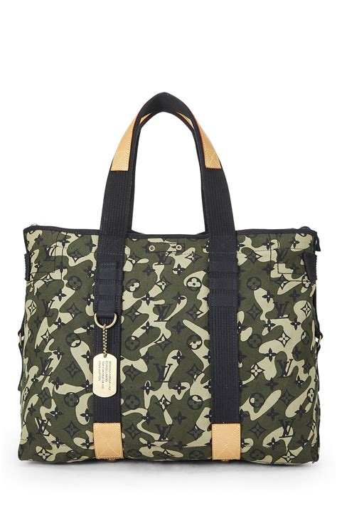 Louis Vuitton Monogramouflage Treillis Tote 